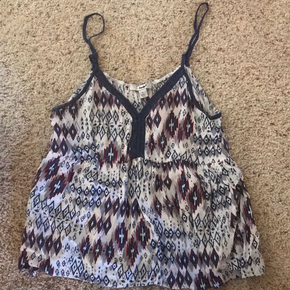 Cute Aztec type tank!